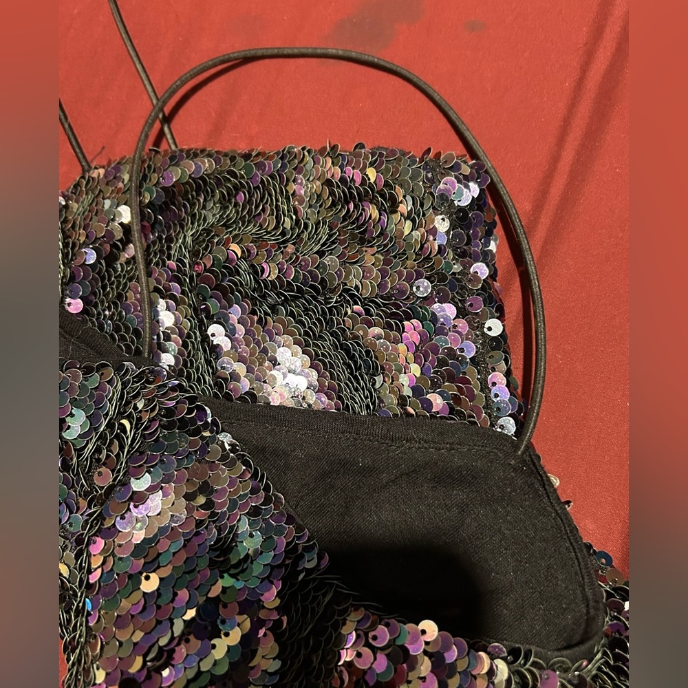 ‼️SOLD‼️Sequined mini dress, sequin dress - Picture 4 of 4